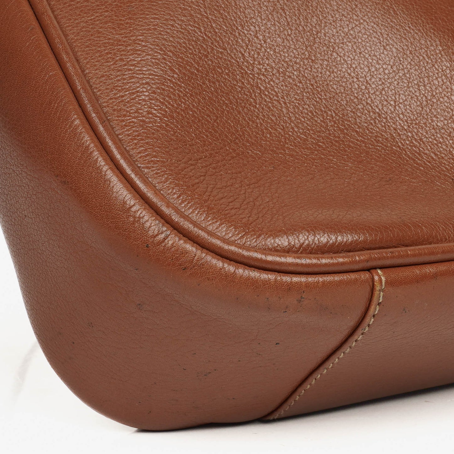 Gucci Bamboo Top Handle Brown Leather Hobo Bag
