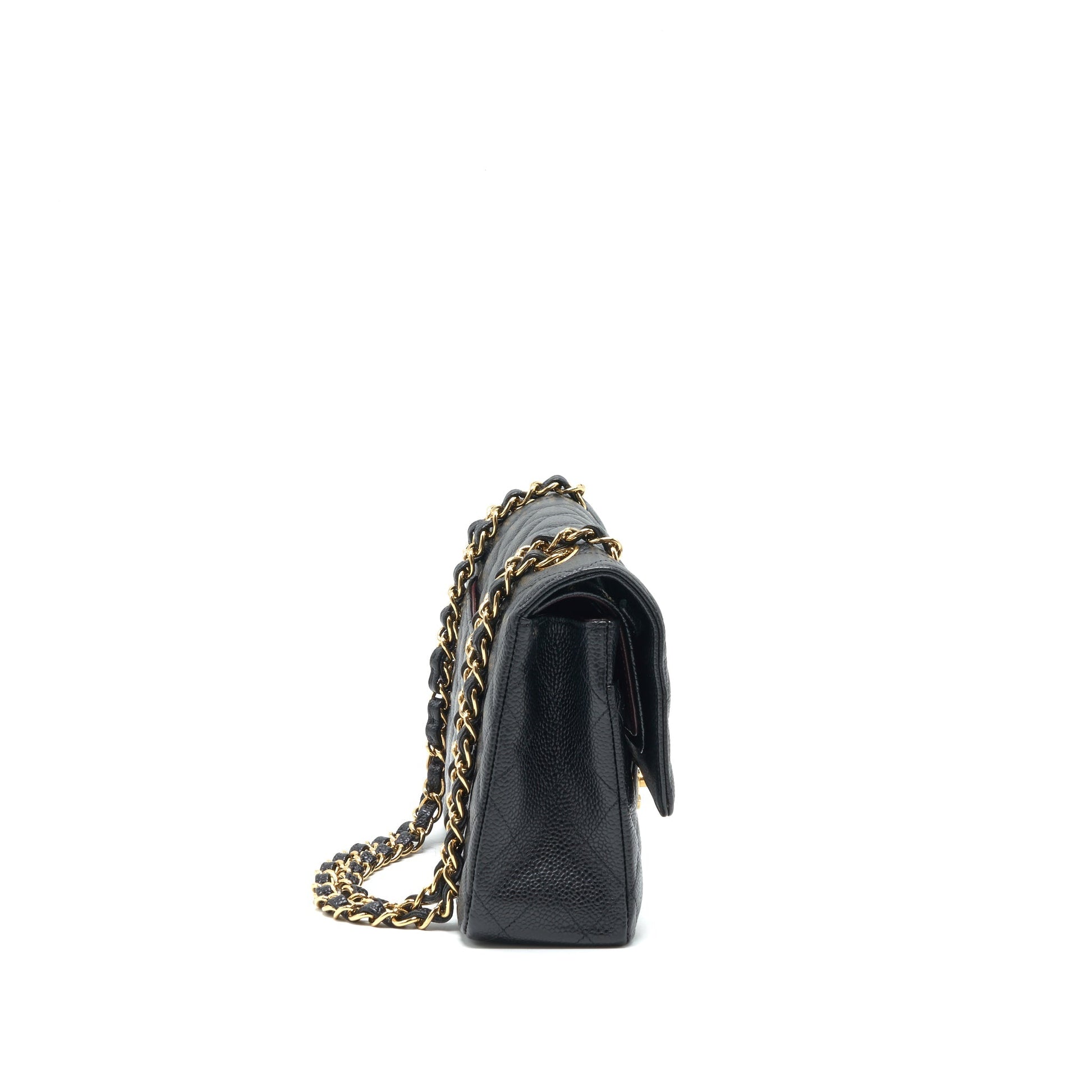 Chanel Classic Double Flap Medium Black Caviar