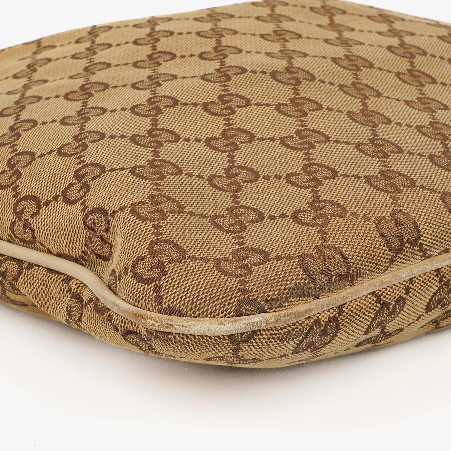 Gucci New Britt Off White Monogram Hobo Bag