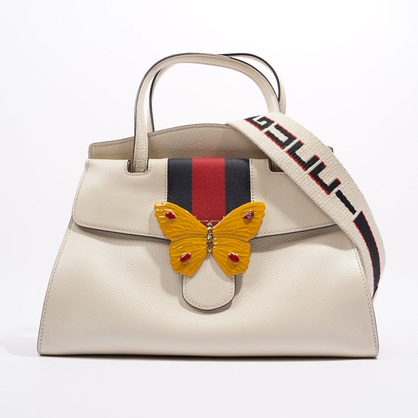 Gucci Lou Monogram Leather Tote