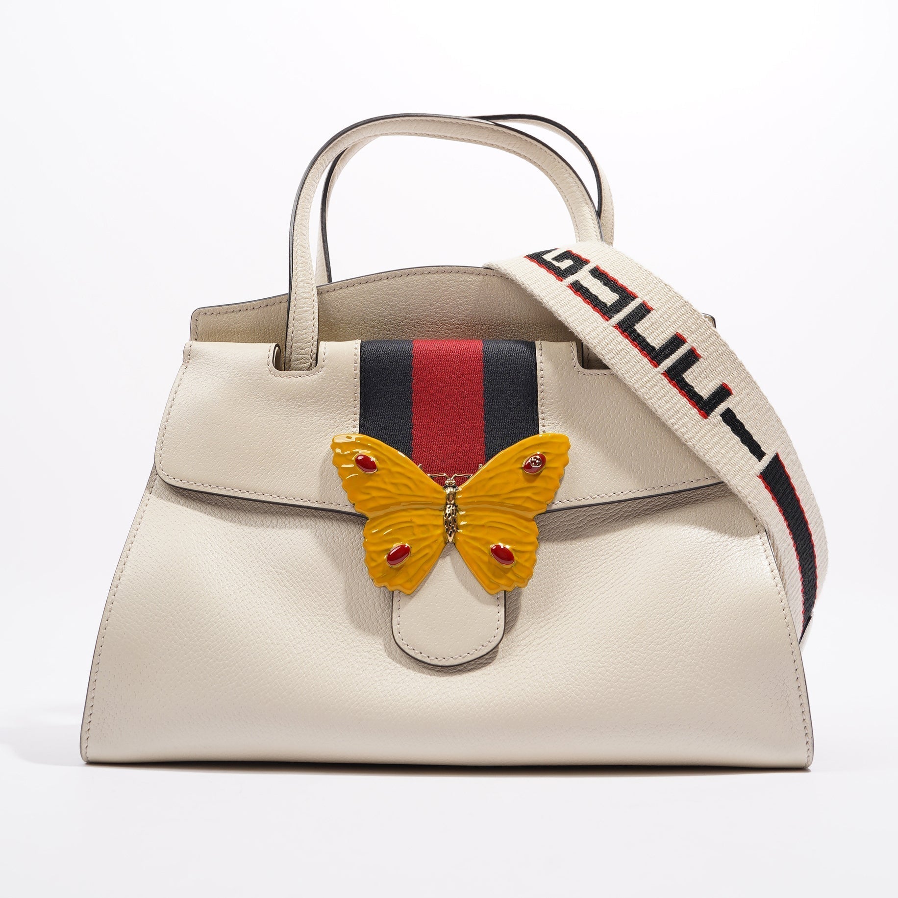 Gucci Lou Monogram Leather Tote