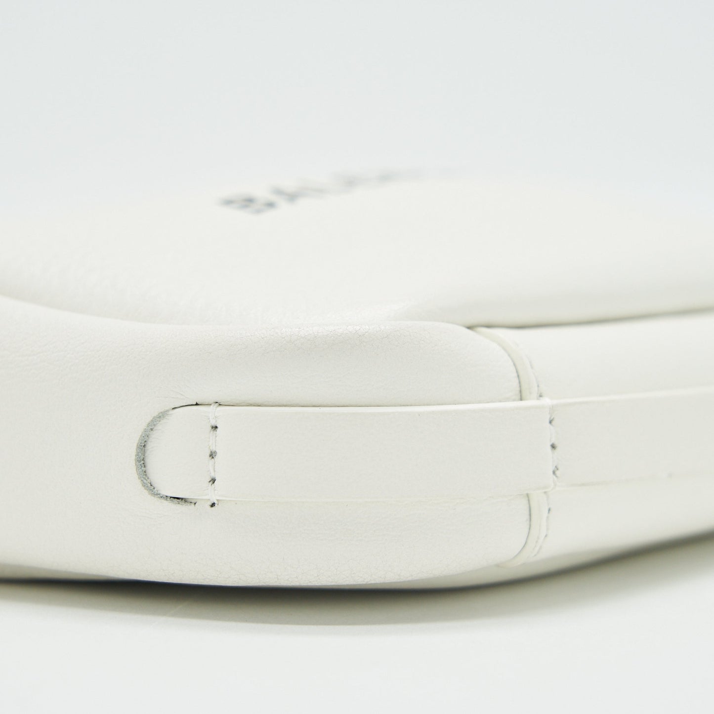 Balenciaga Mini Camera Crossbody Purse White