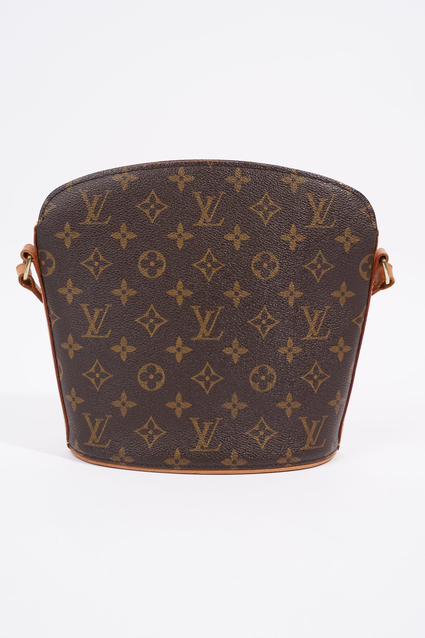 Louis Vuitton Monogram Drouot Shoulder Bag Monogram Coated Canvas