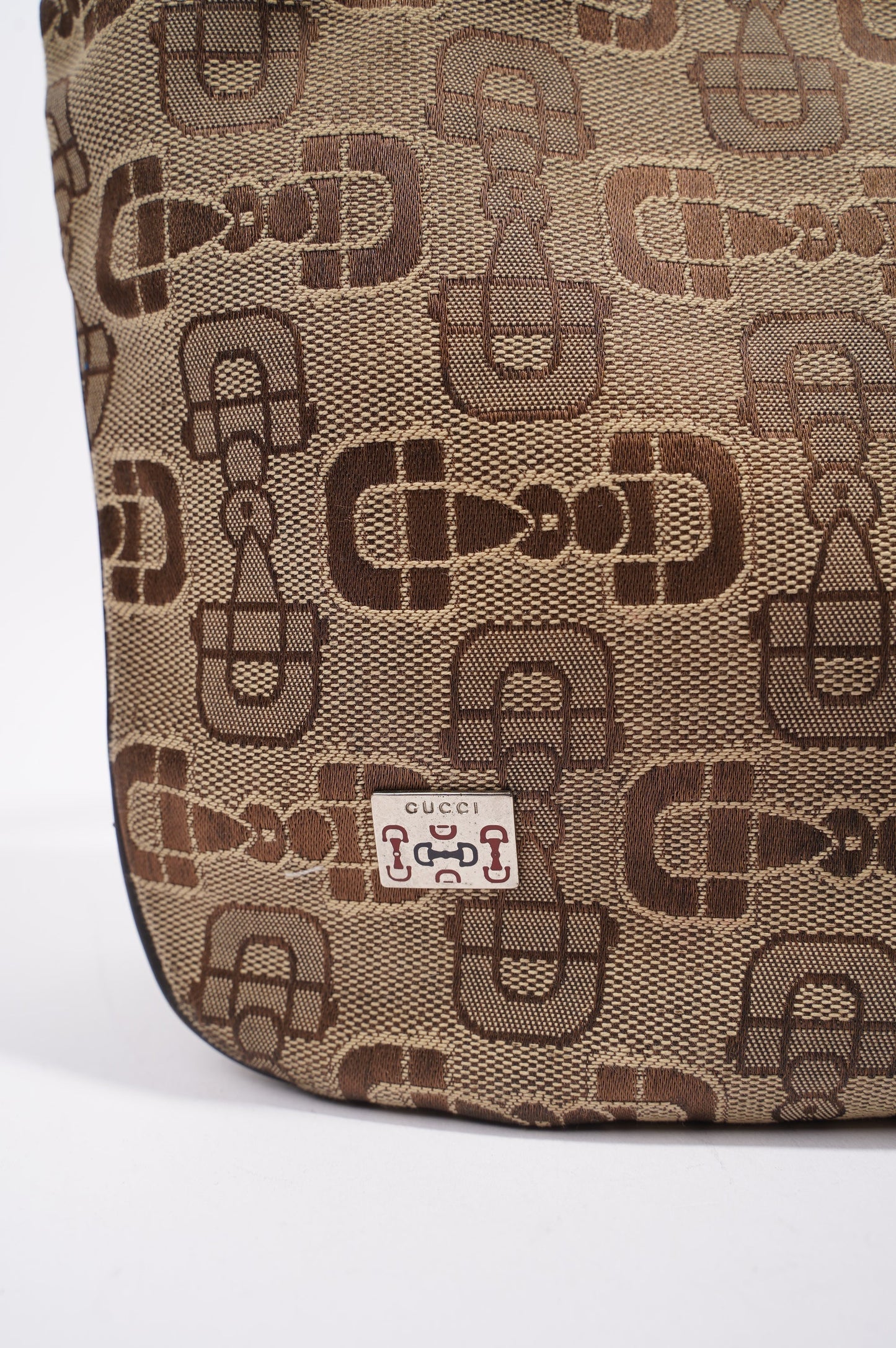 Gucci Lou Monogram Canvas Crossbody
