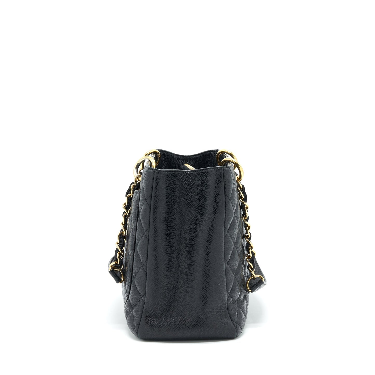 Chanel Grand Shopping Tote Caviar Black serial 17