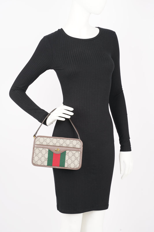 Gucci Lou Monogram Canvas Crossbody