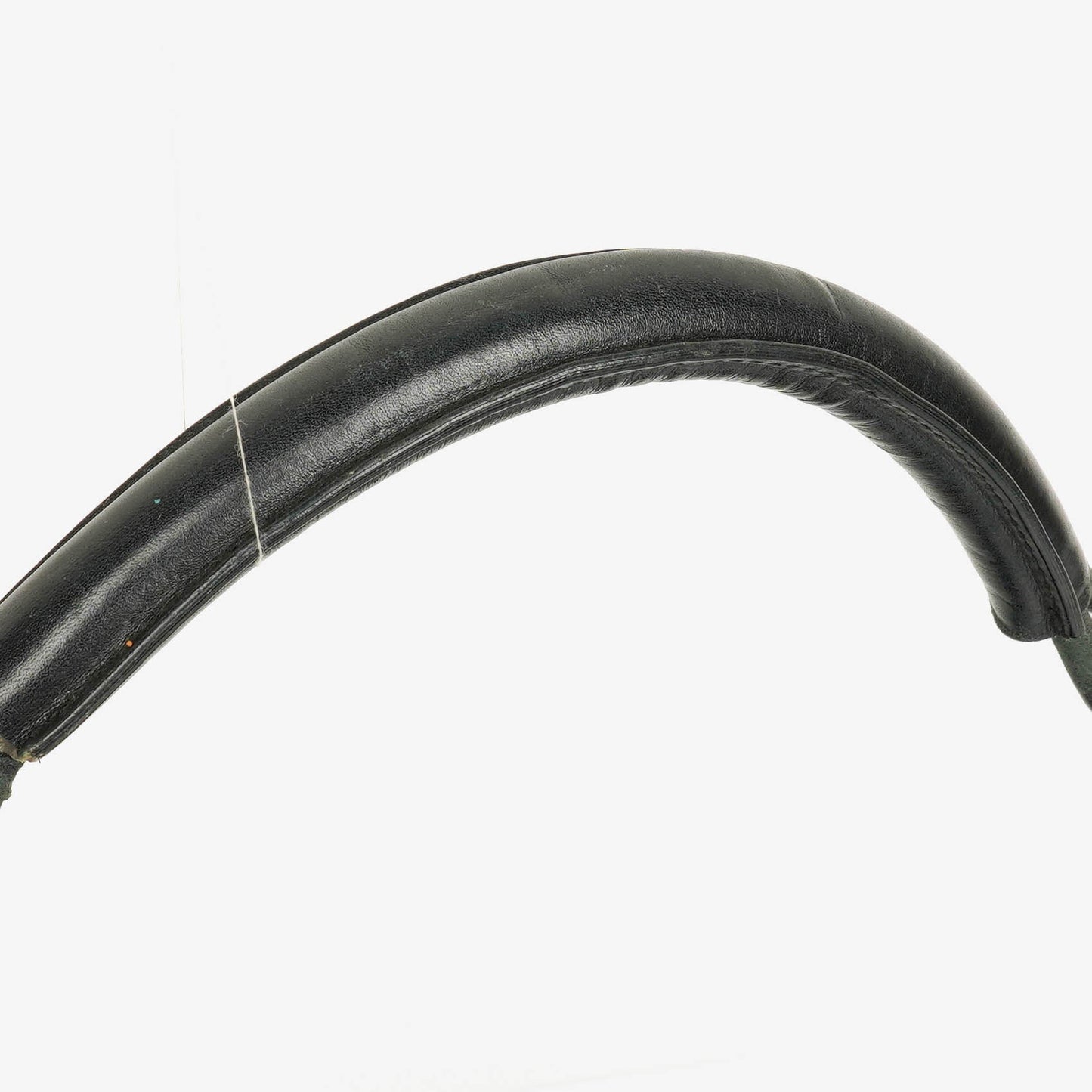 Gucci Black Nylon Leather Braided Handle Ring Hobo Bag