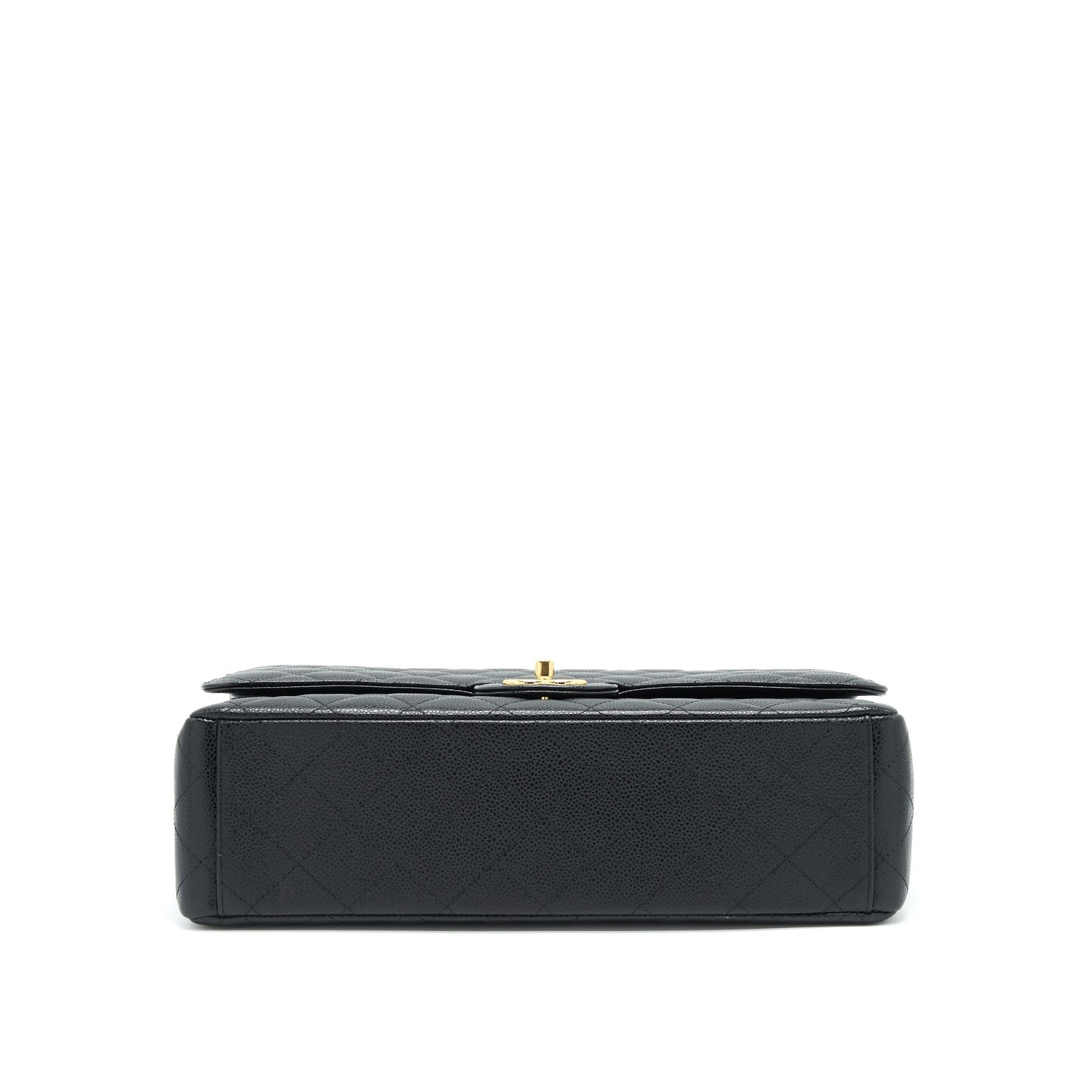 Chanel Maxi Classic Double Flap Caviar black serial 20
