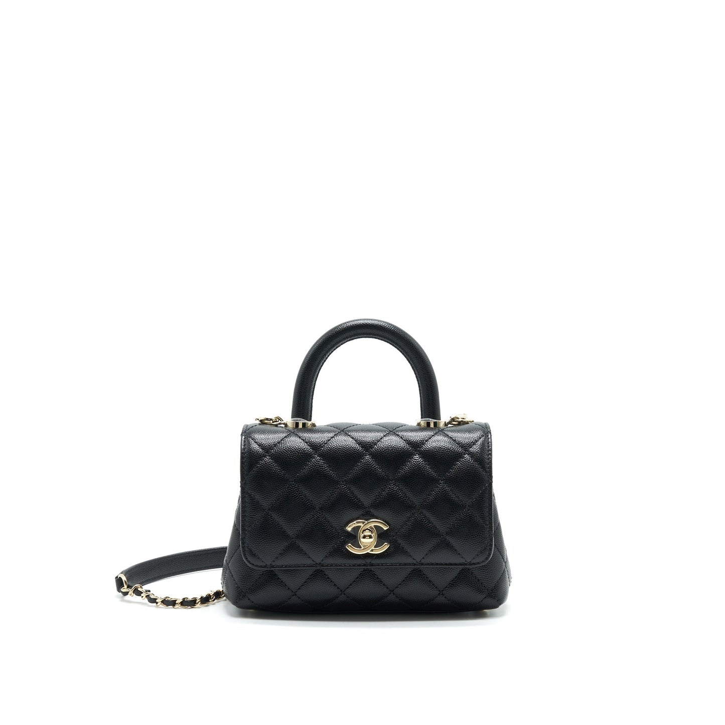 CHANEL EXTRA MINI COCO HANDLE BLACK L