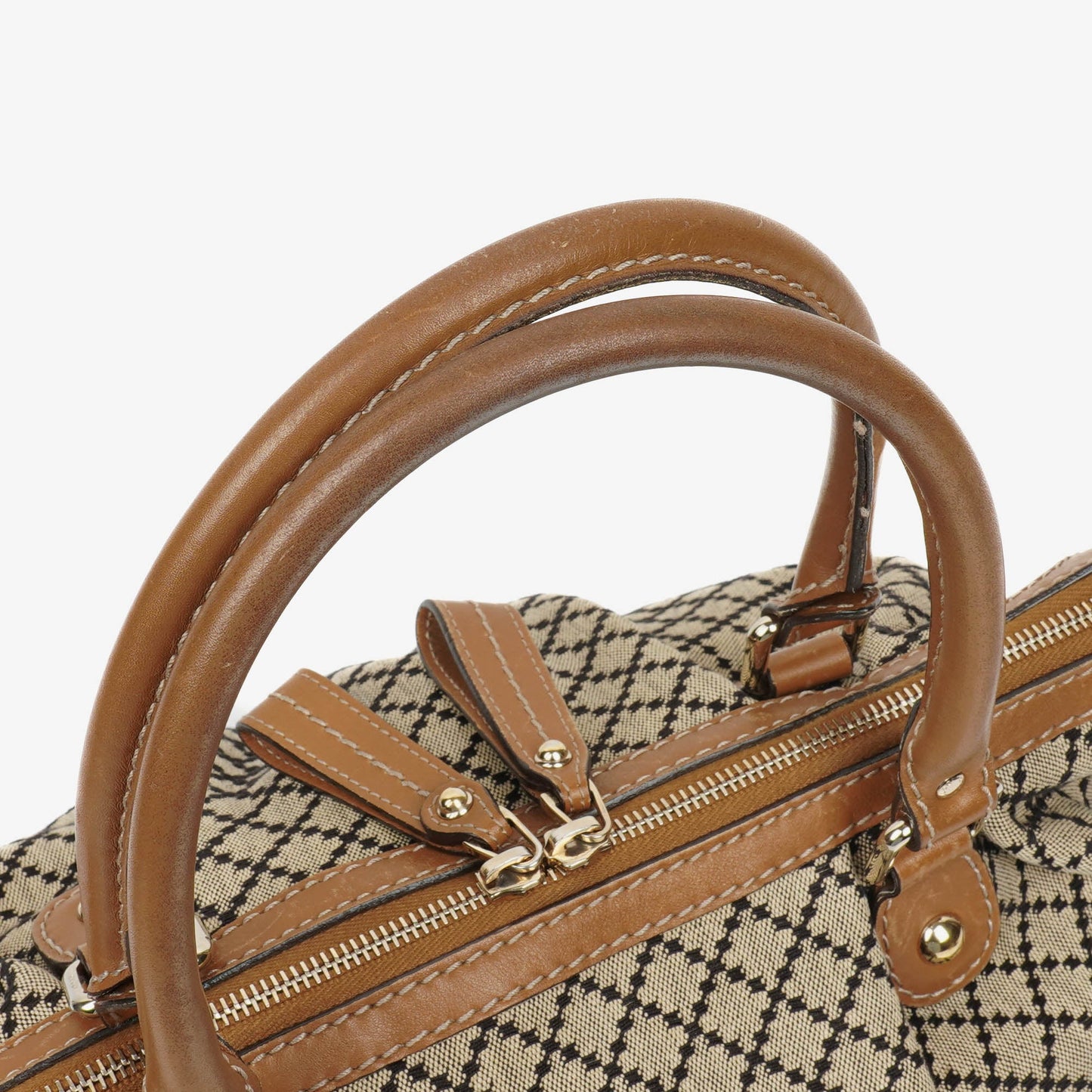 Gucci Diamante Canvas Sukey Shoulder Hobo Bag