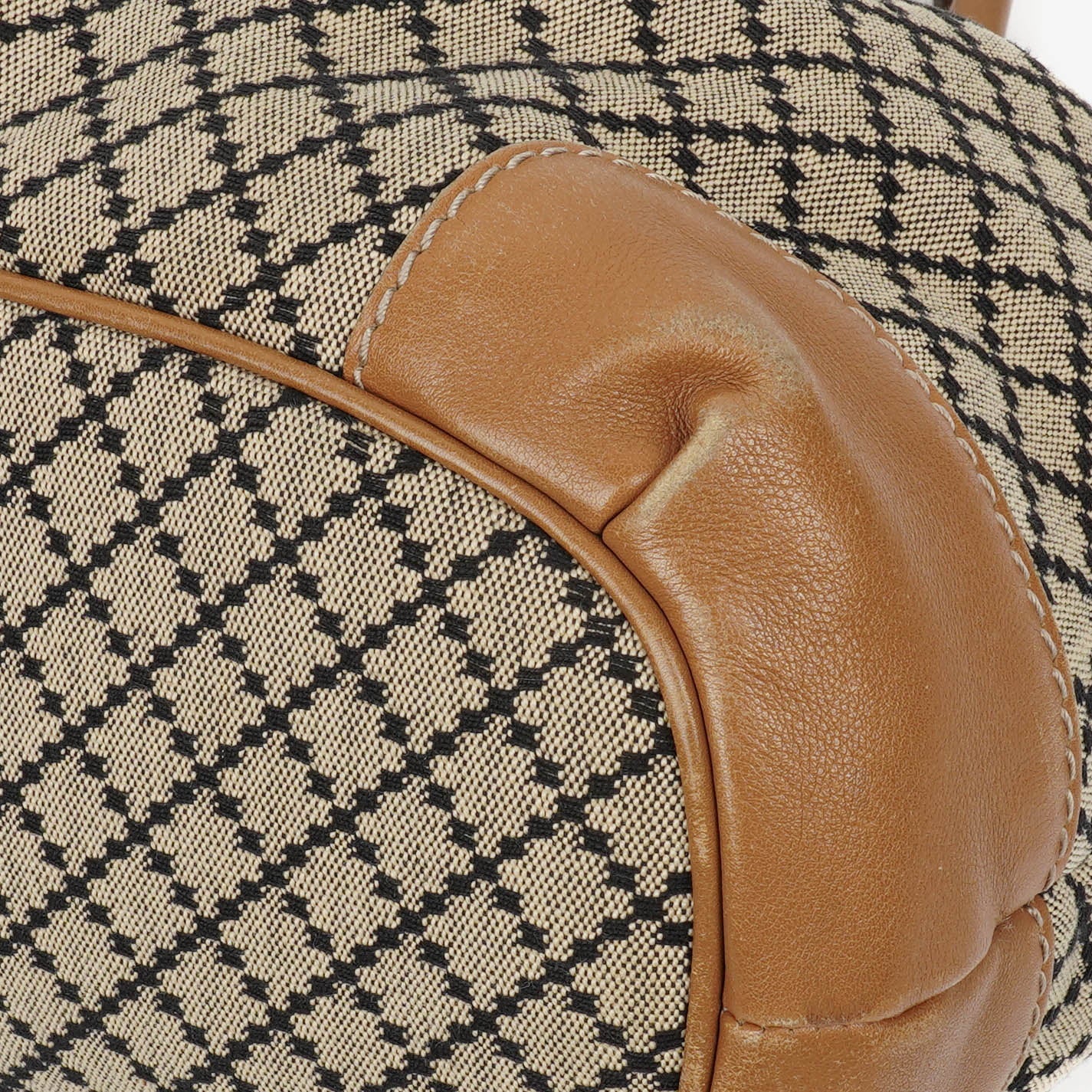 Gucci Diamante Canvas Sukey Shoulder Hobo Bag