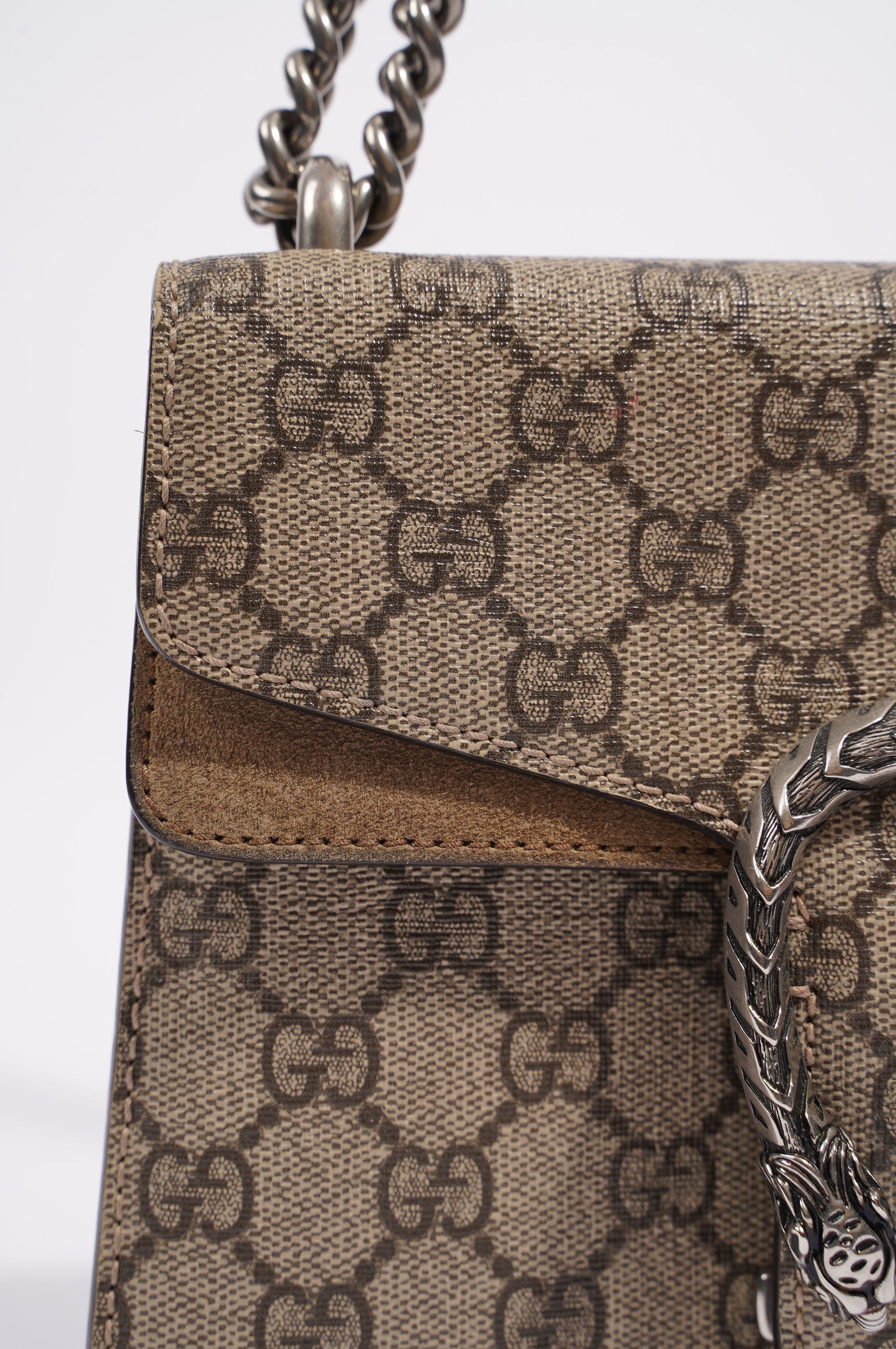 Gucci Lou Monogram Mini Canvas Crossbody