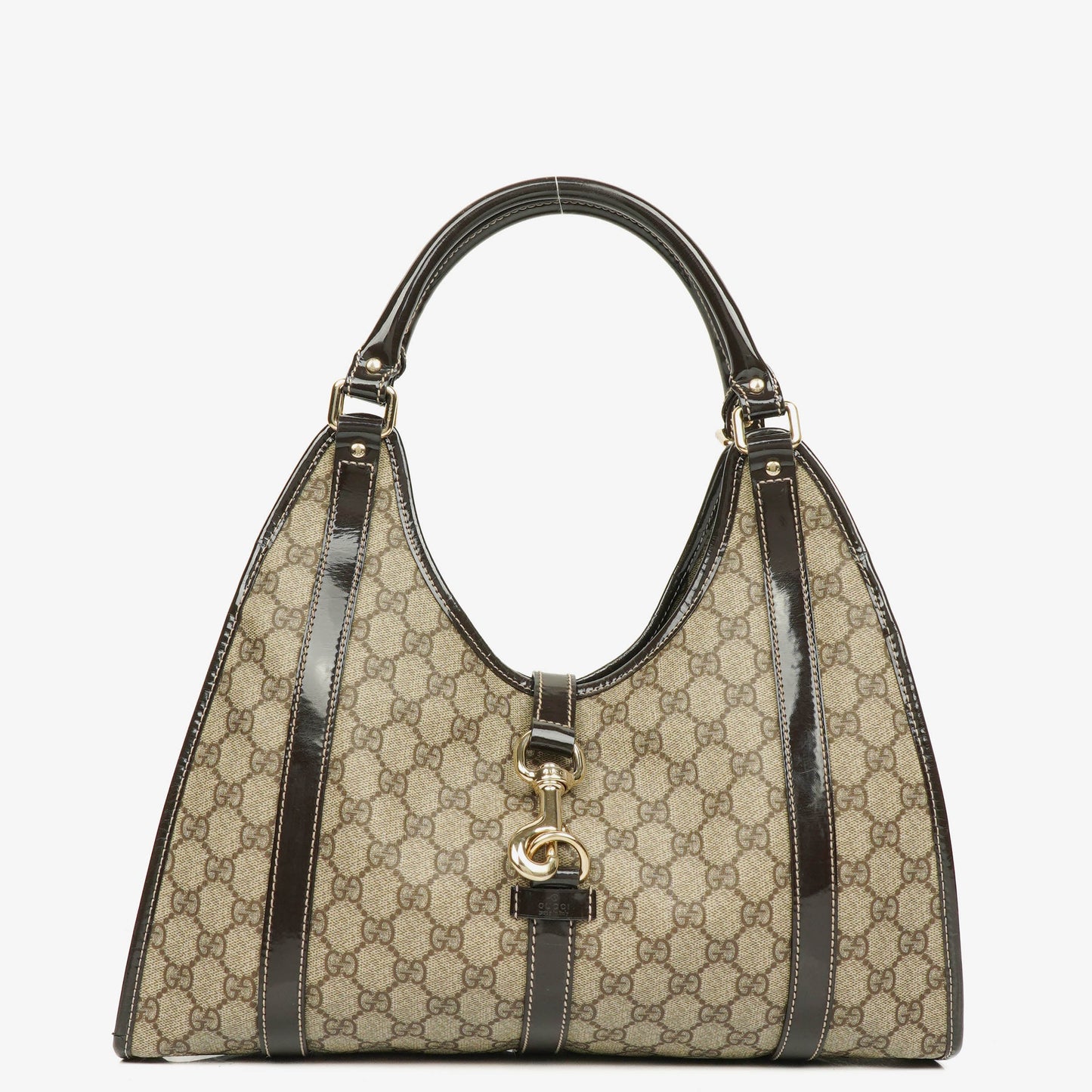 Gucci Supreme GG Canvas Bardot Joy Shoulder Bag