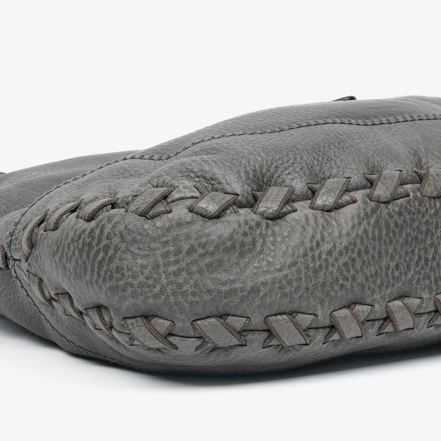 Gucci Grey Leather New Jackie Hobo Bag