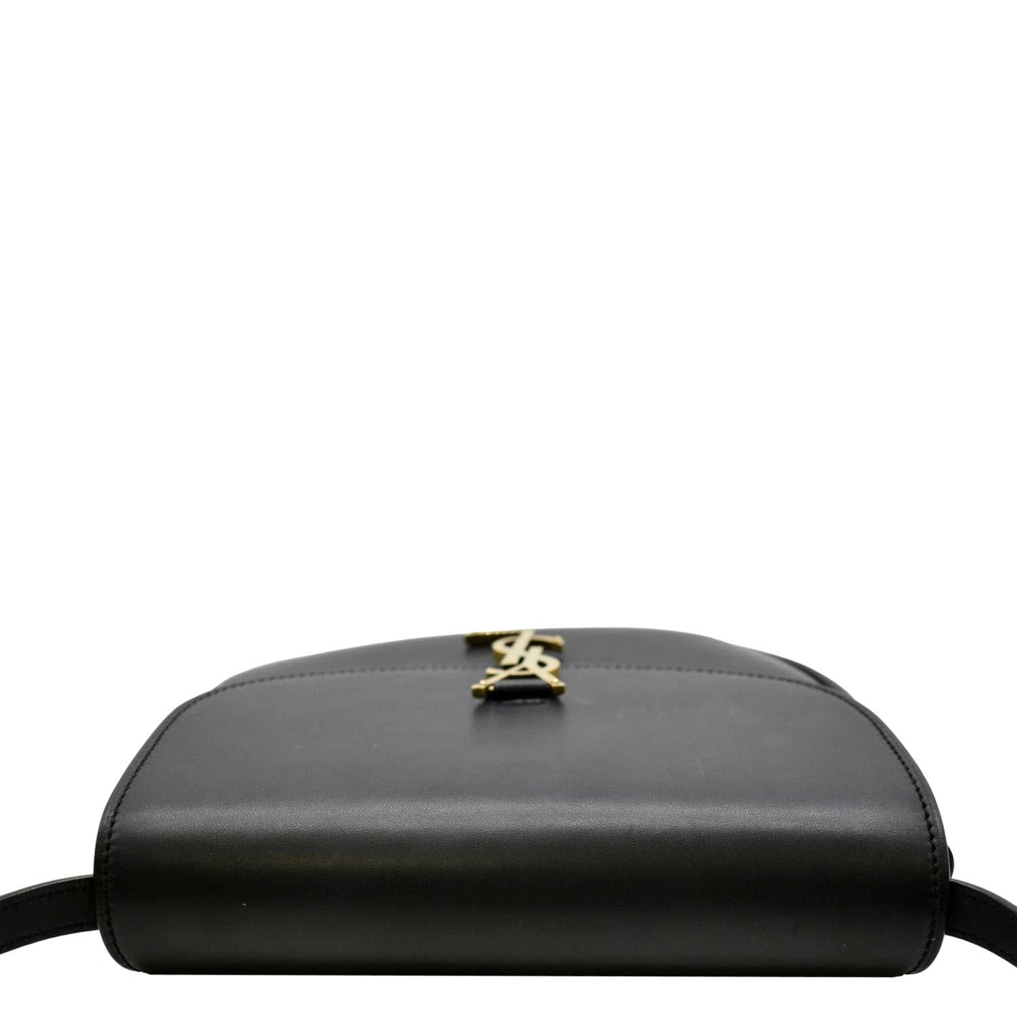 SAINT LAURENT Kaia Leather Crossbody Bag Black