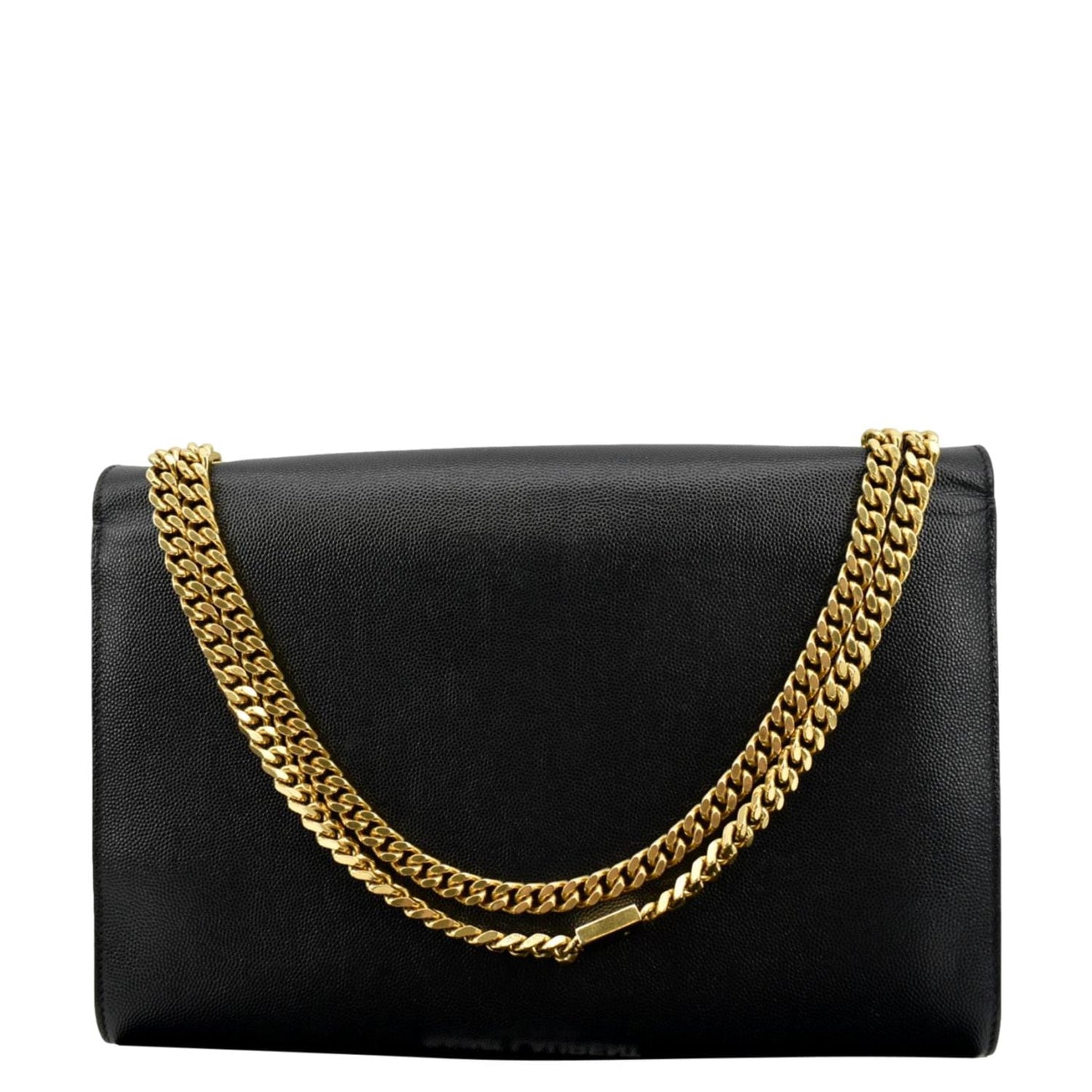 SAINT LAURENT Kate Leather Shoulder Bag Black