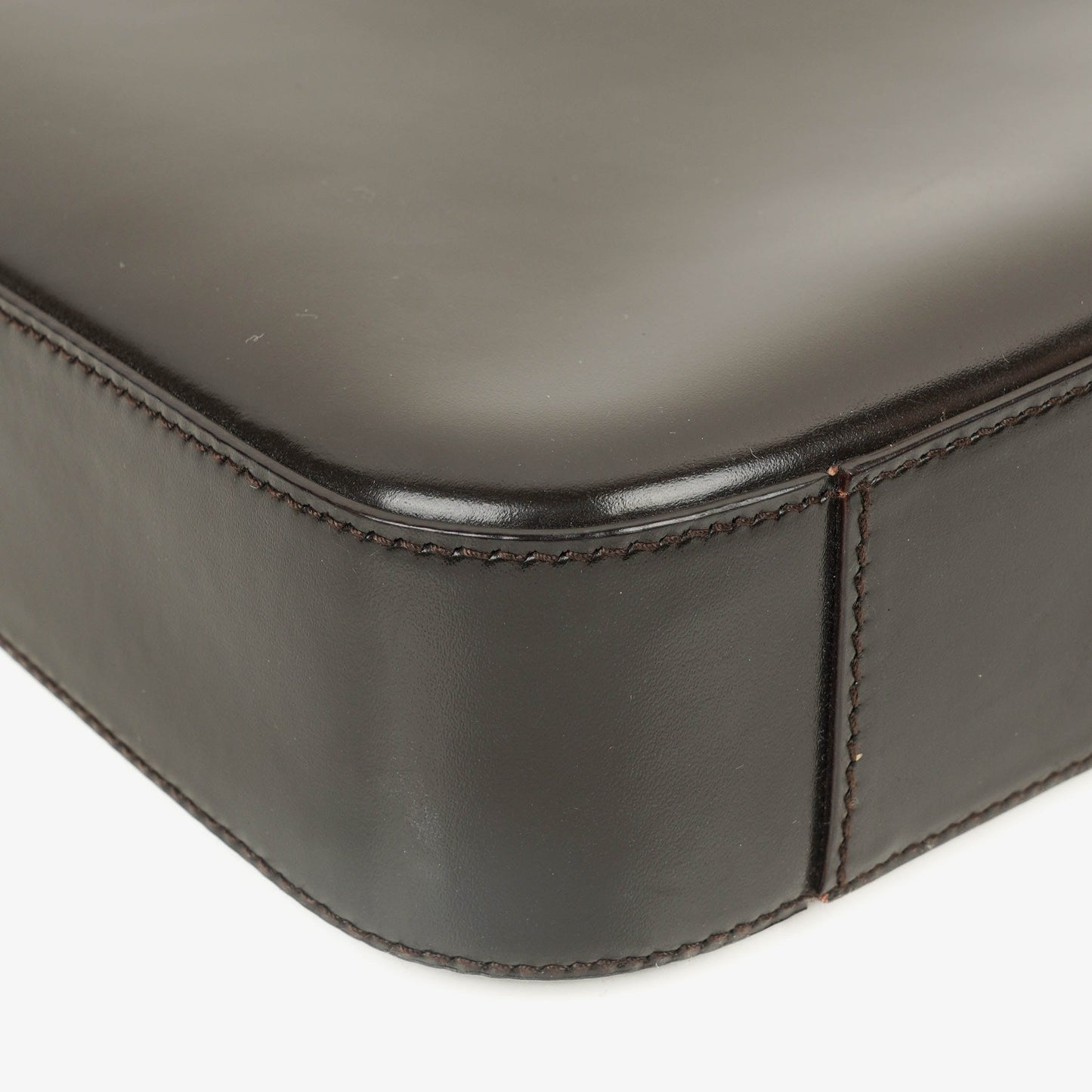 Gucci Brown Leather Shoulder Hobo Bag