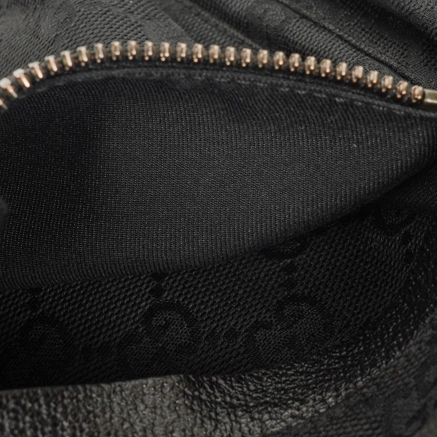 Gucci GG Black Monogram Canvas Belt Bag