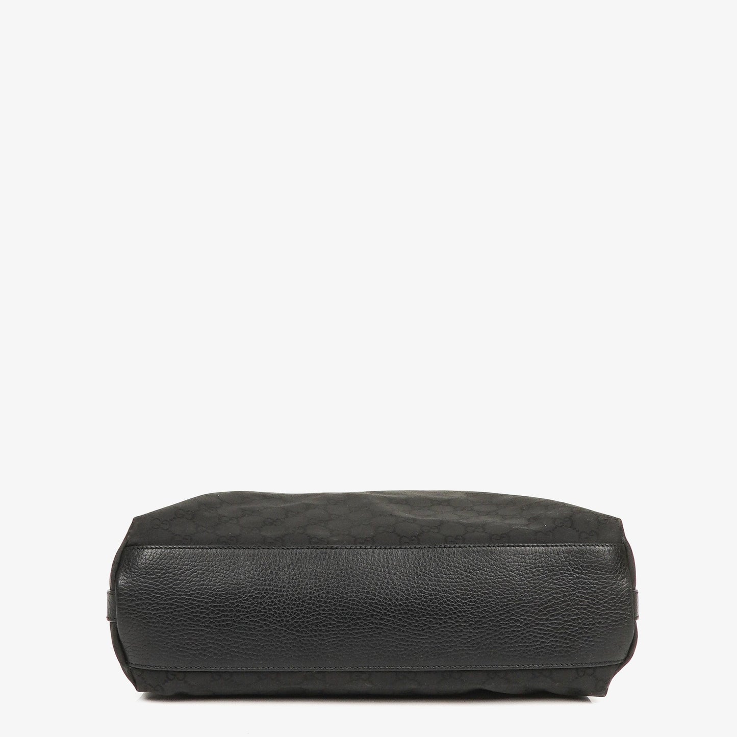 Gucci GG Canvas Charm Black Hobo Bag