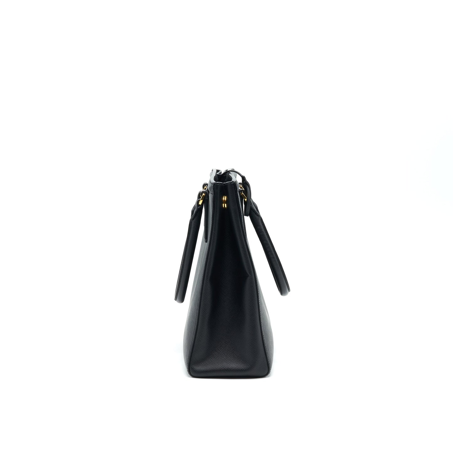 Prada Saffiano Lux Leather Tote Bag Nero