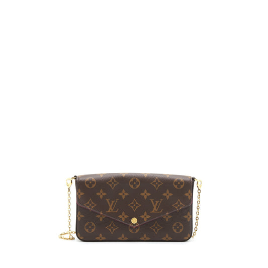 Louis Vuitton Felicie Pochette Monogram Canvas GHW