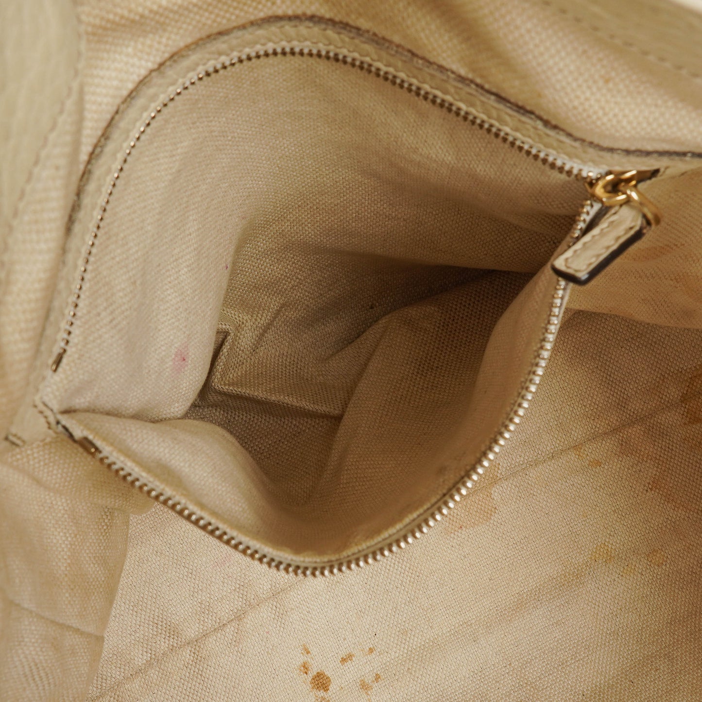 Gucci Soho Neutral Leather Tote Bag