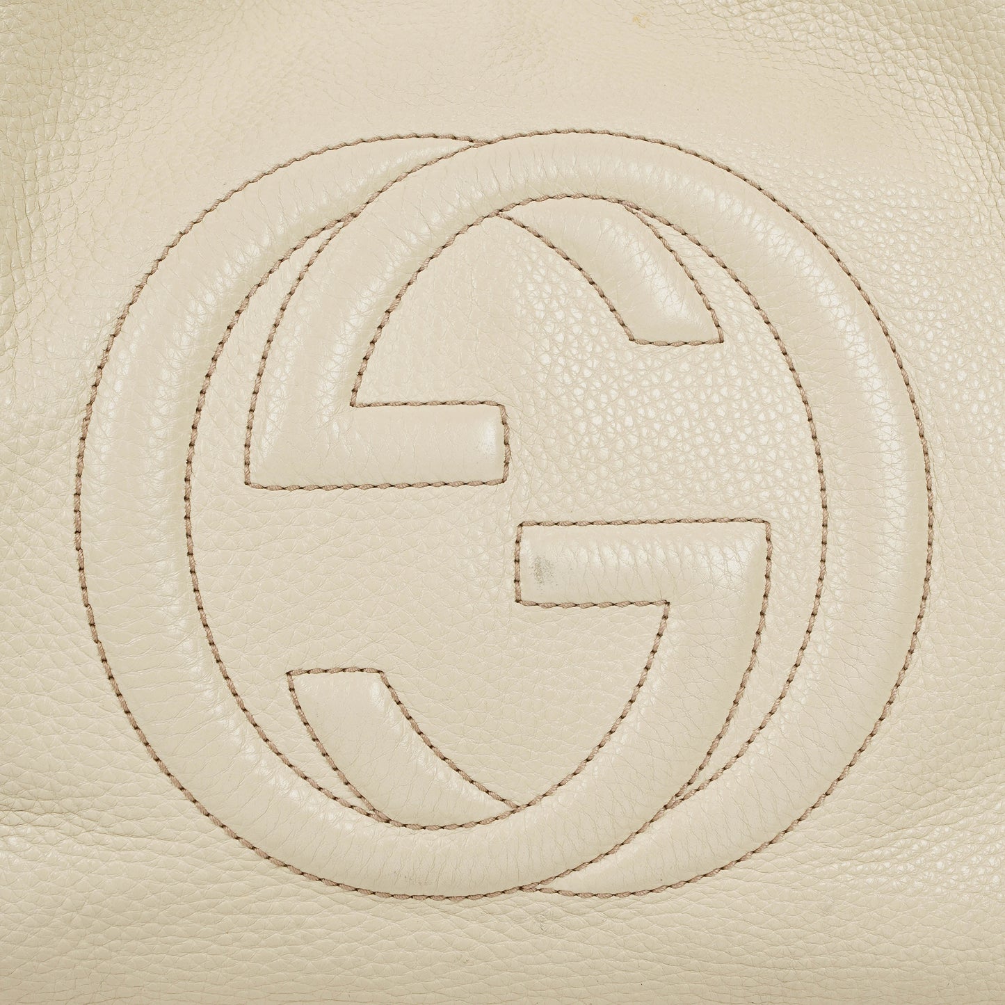 Gucci Soho Neutral Leather Tote Bag
