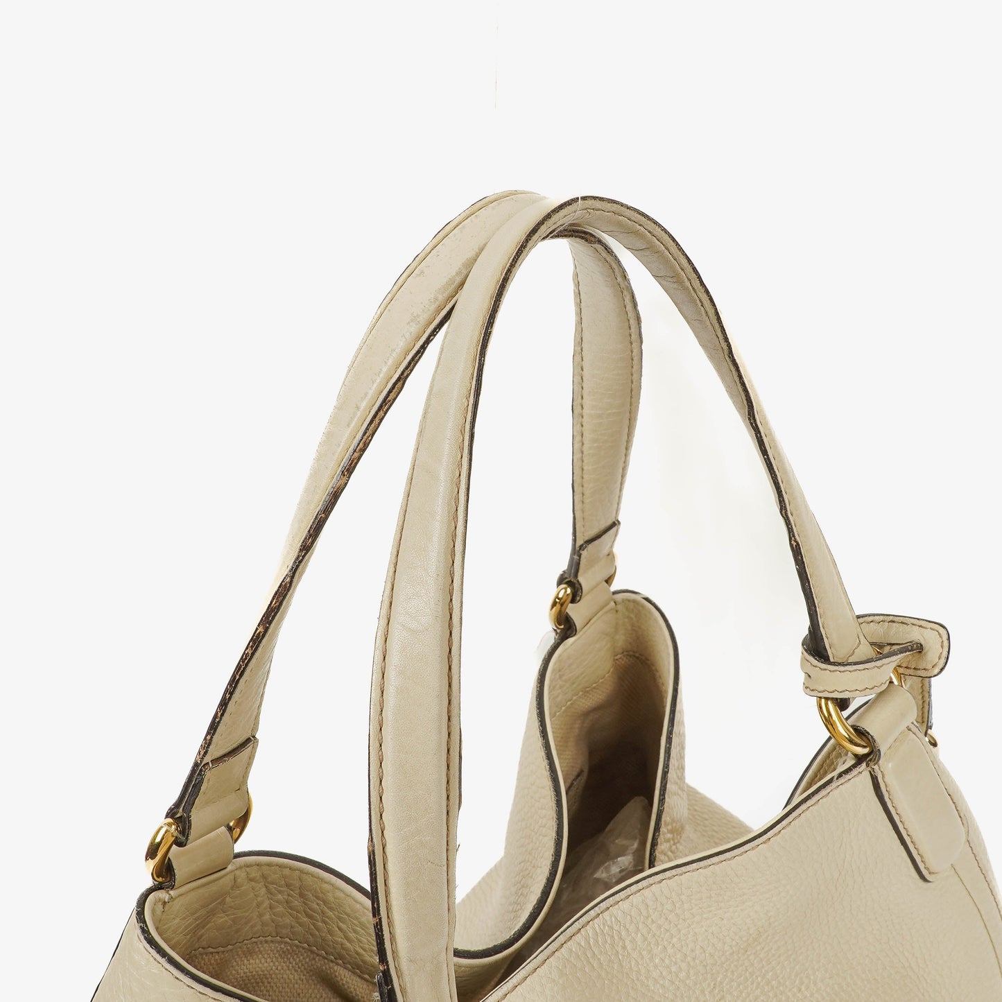 Gucci Soho Neutral Leather Tote Bag