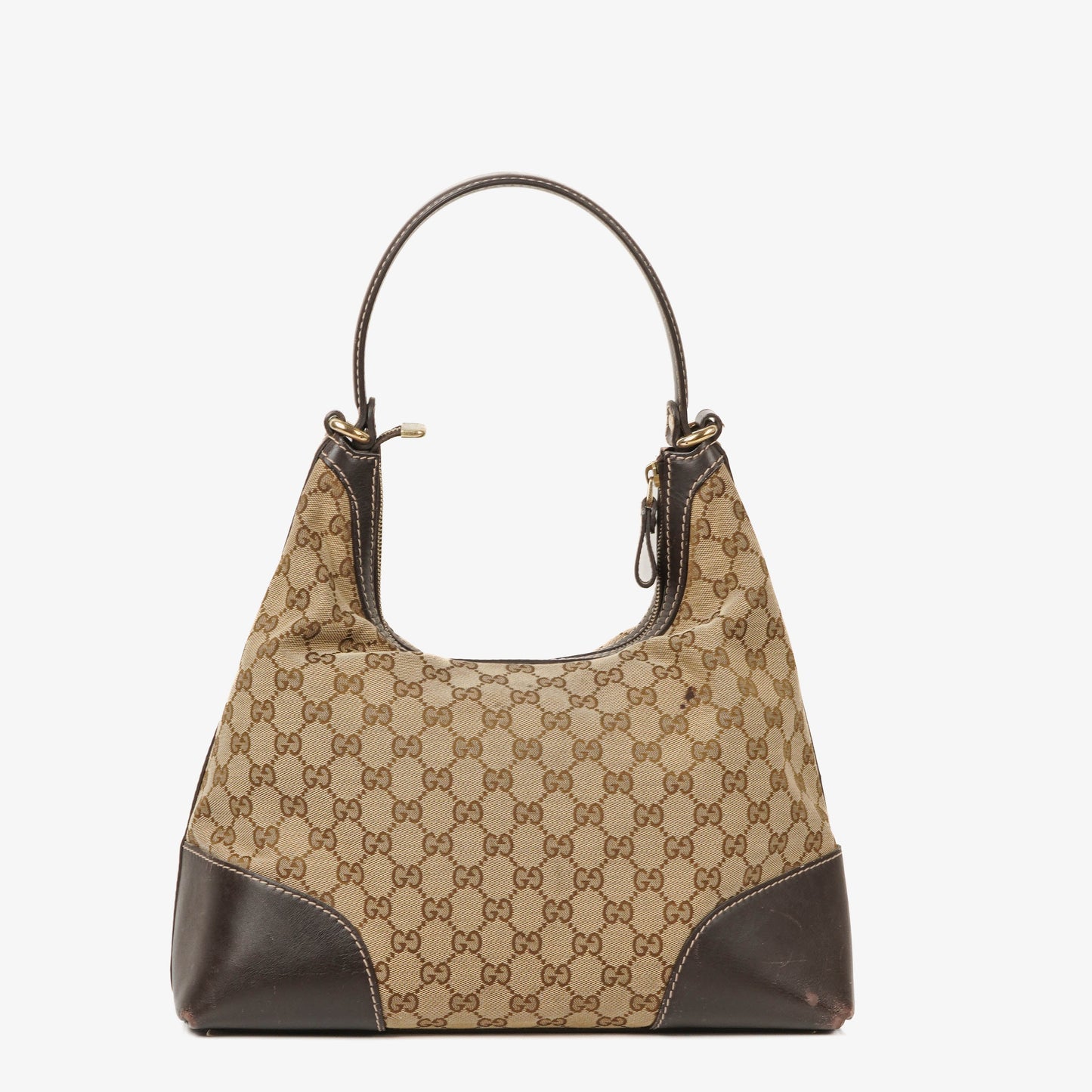 Gucci GG Canvas Lovely Heart Hobo Bag
