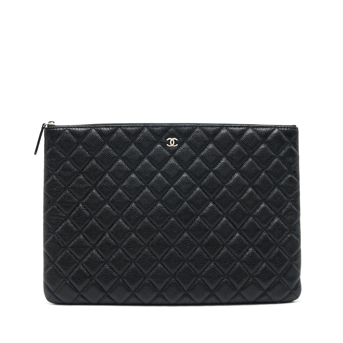 Chanel Caviar Pouch Black