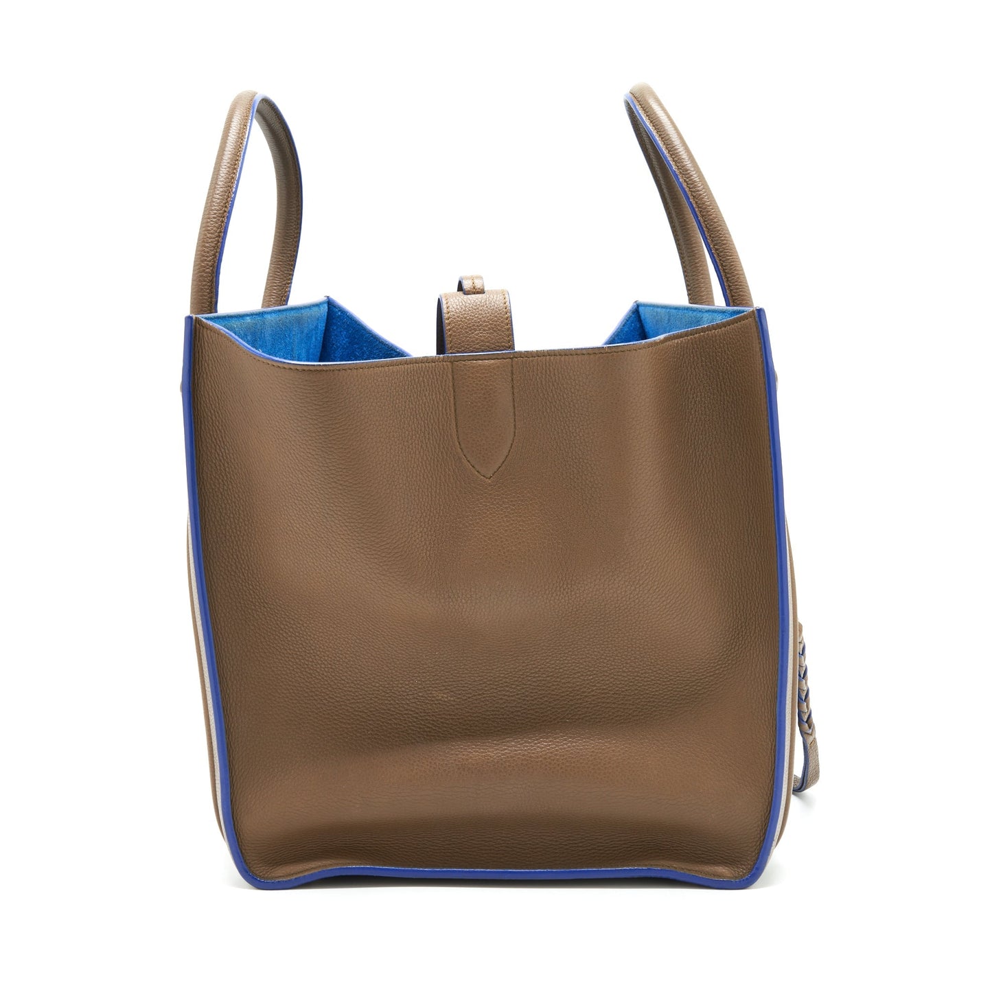 Celine Phantom Tote Purse Dark Brown/Blue