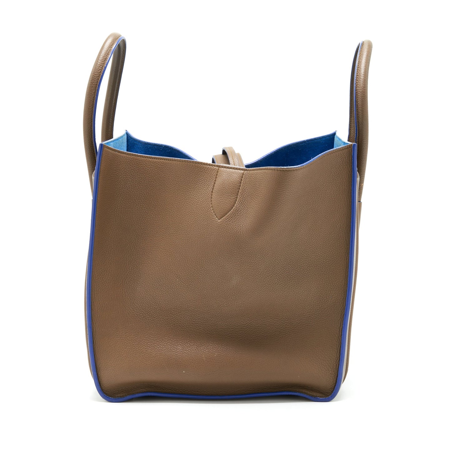 Celine Phantom Tote Purse Dark Brown/Blue