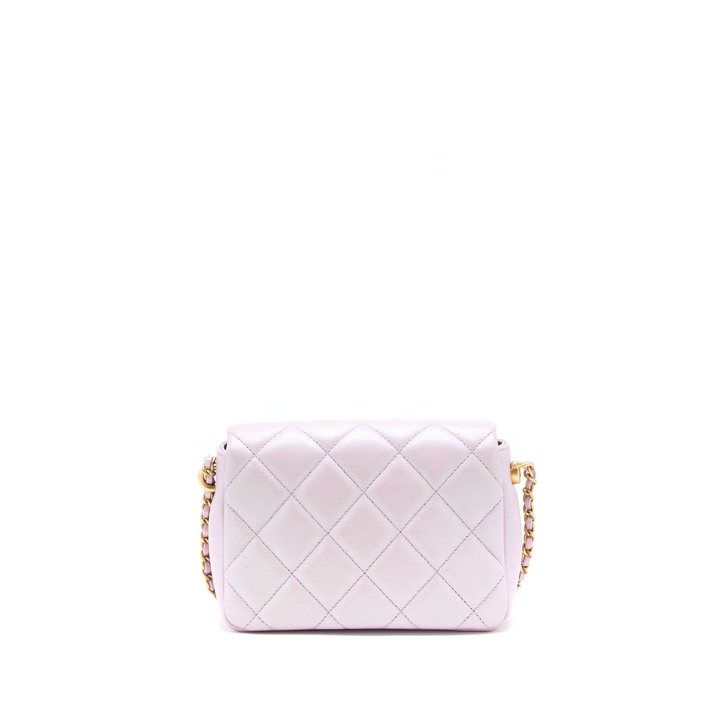 Chanel 21K My Perfect Mini Flap Bag Caviar Pink