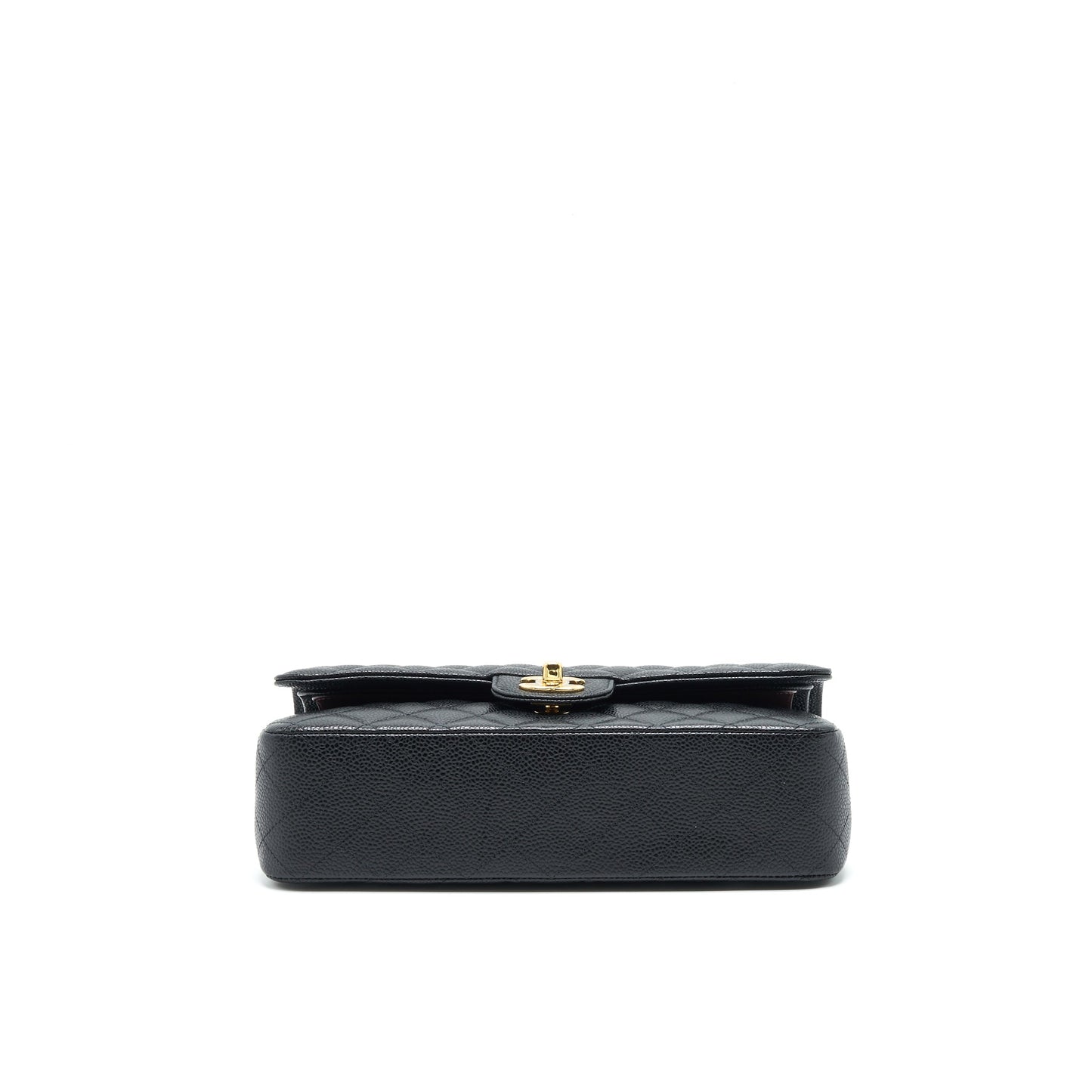 Chanel Medium Classic Double Flap 25cm Caviar Black