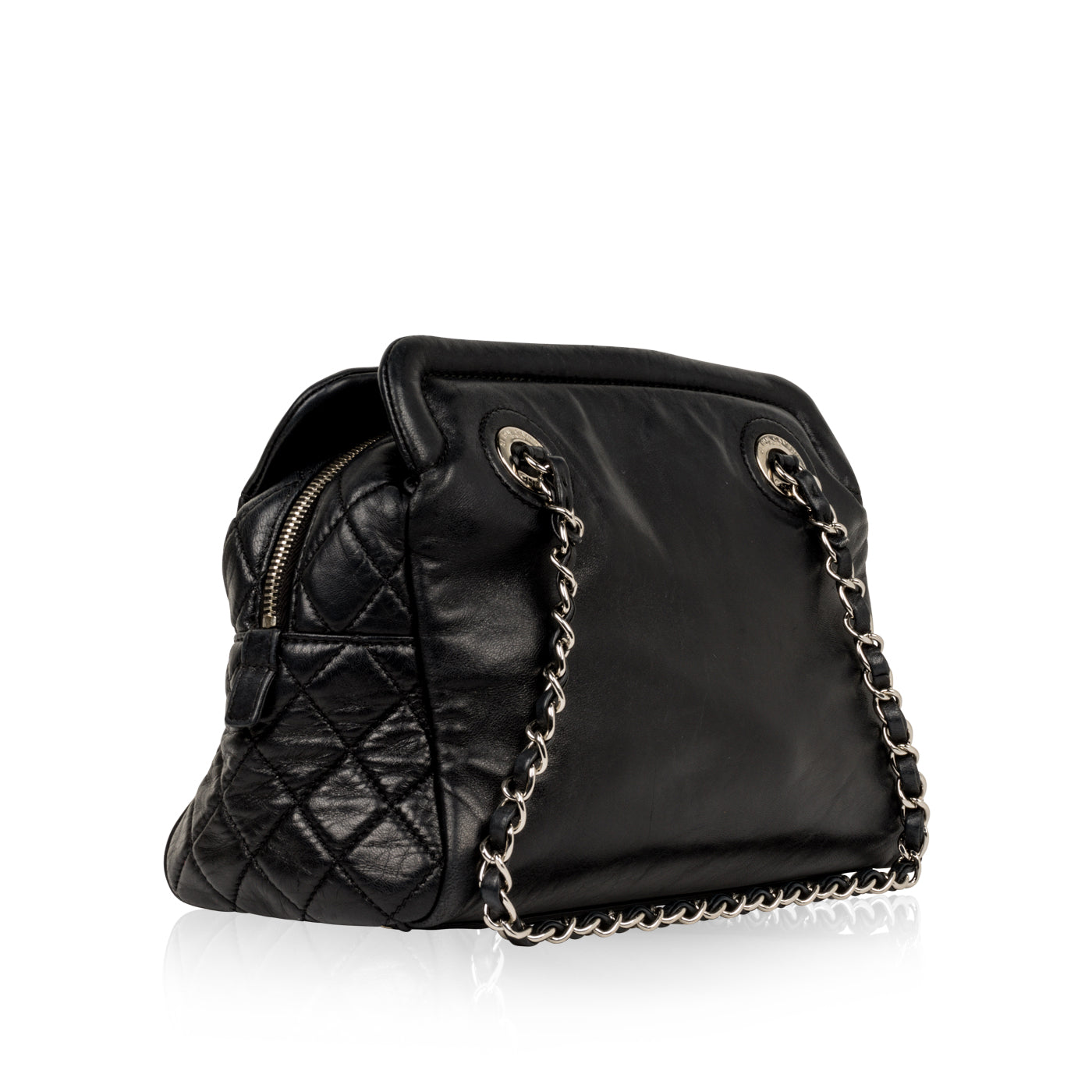Chanel Small Bowler Tote