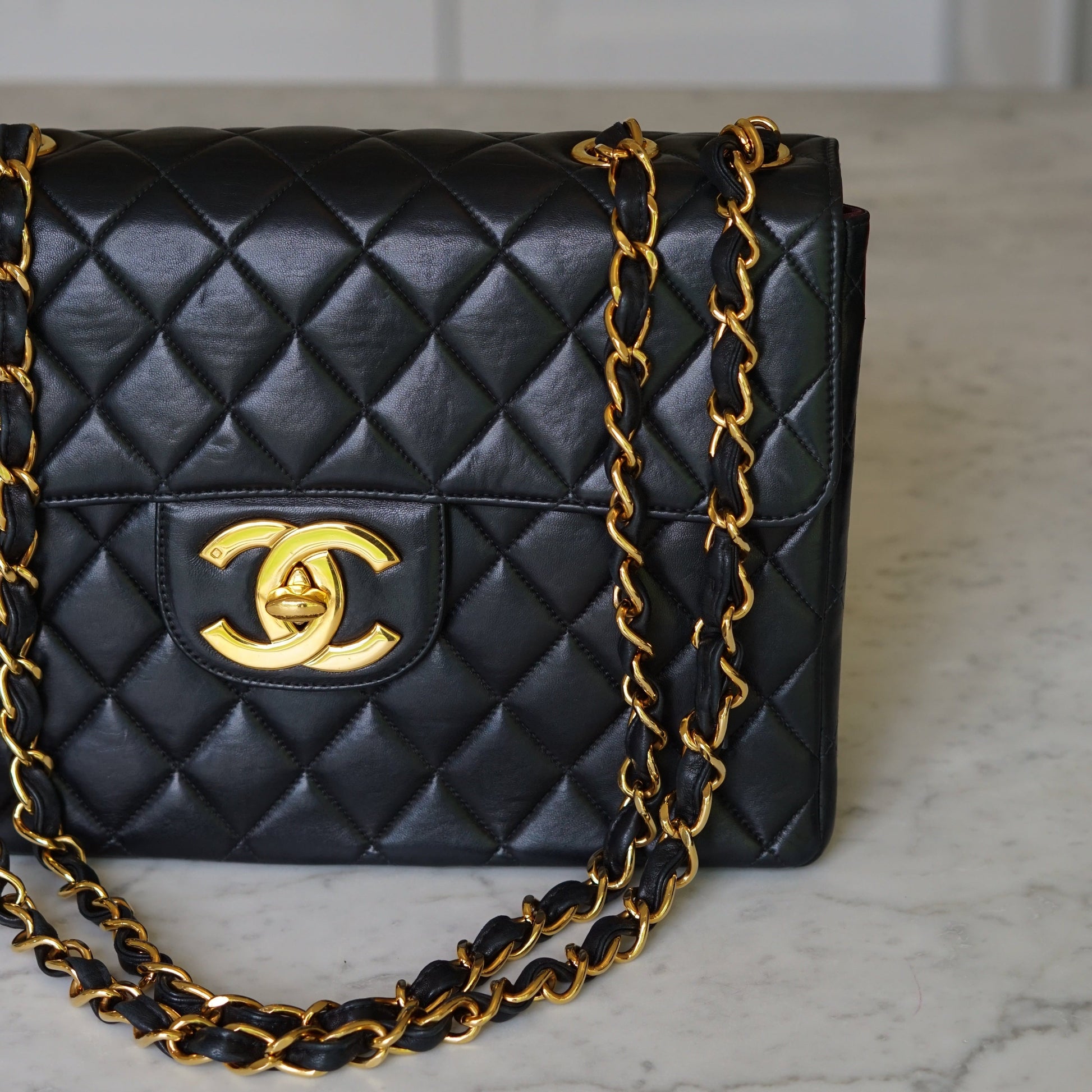 Chanel Jumbo Handbag Bag - Lynora Bags