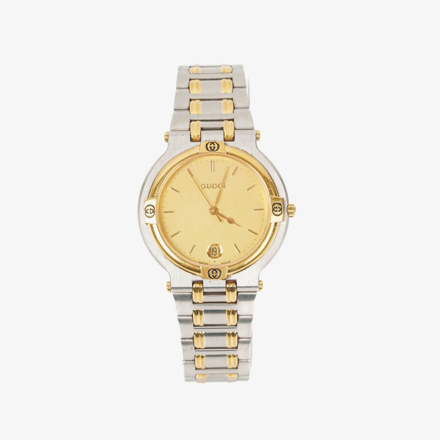 Gucci Two-Tone Stainless Steel 9000G Watch