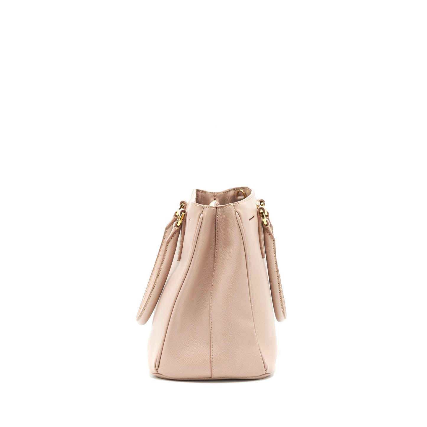 Prada Saffiano Tote Bag Beige GHW
