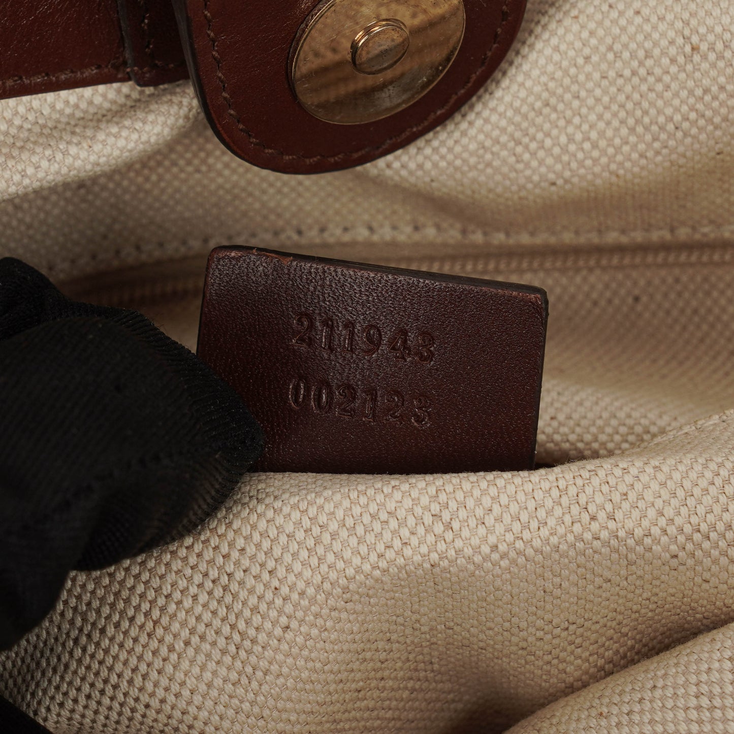 Gucci Beige/Brown Diamante Canvas Sukey Shoulder Hobo Bag