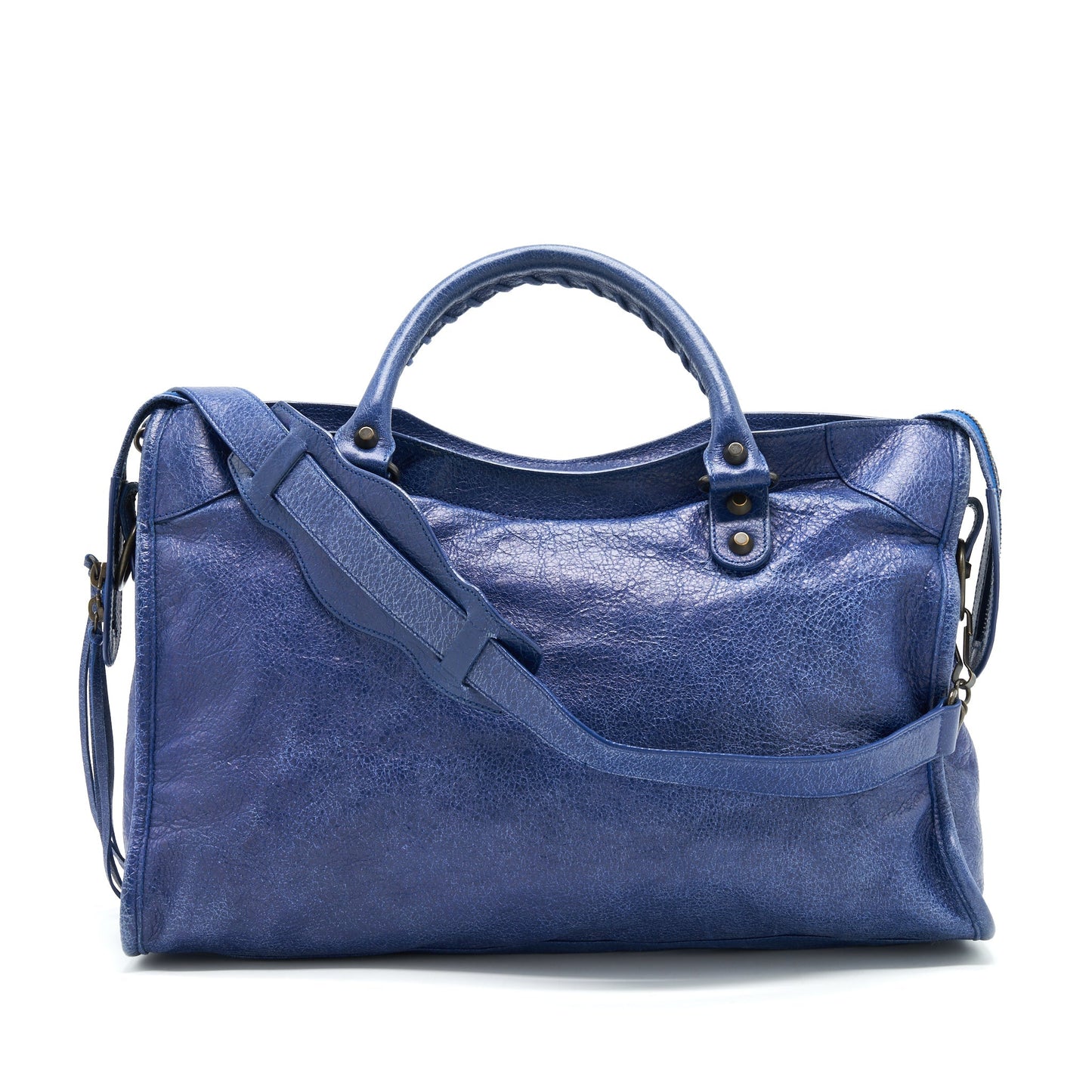 Balenciaga Classic City Purse Blue