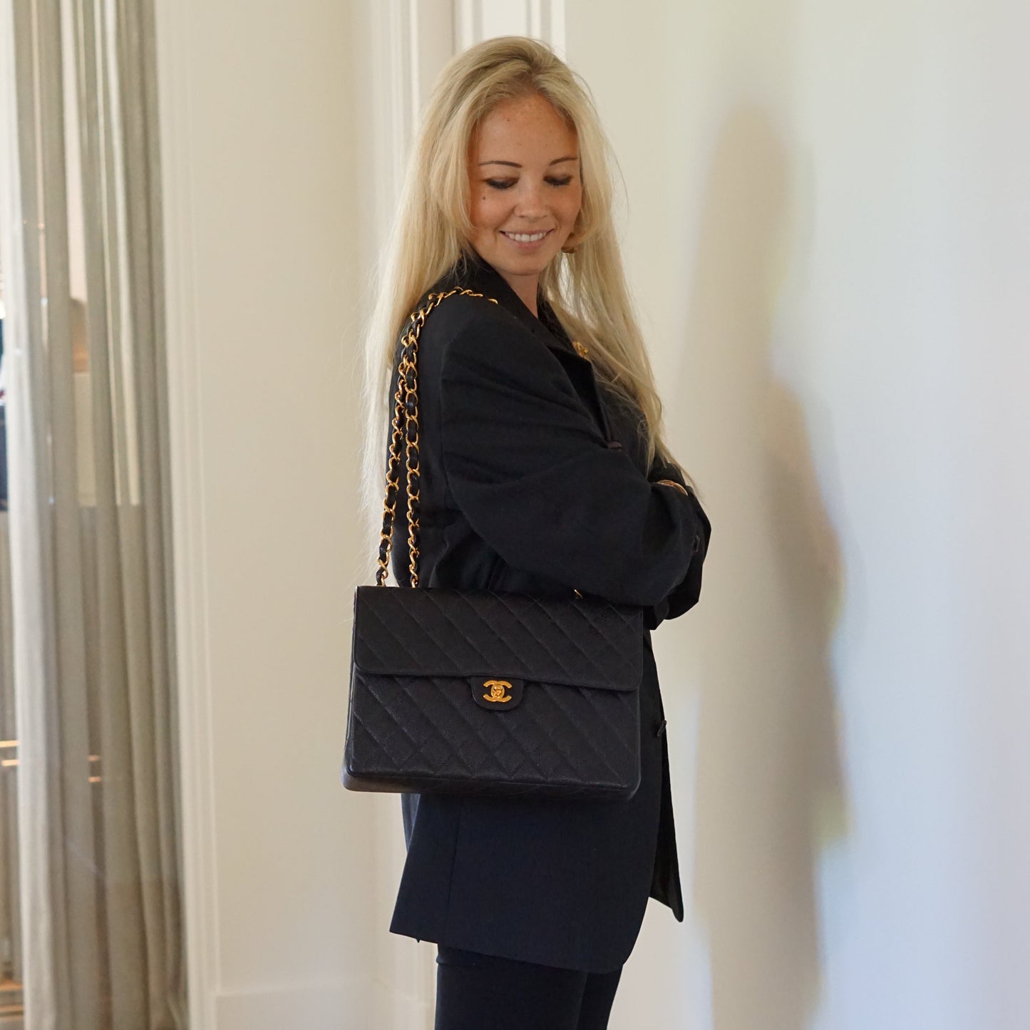 Chanel Jumbo Handbag Bag - Lynora Bags