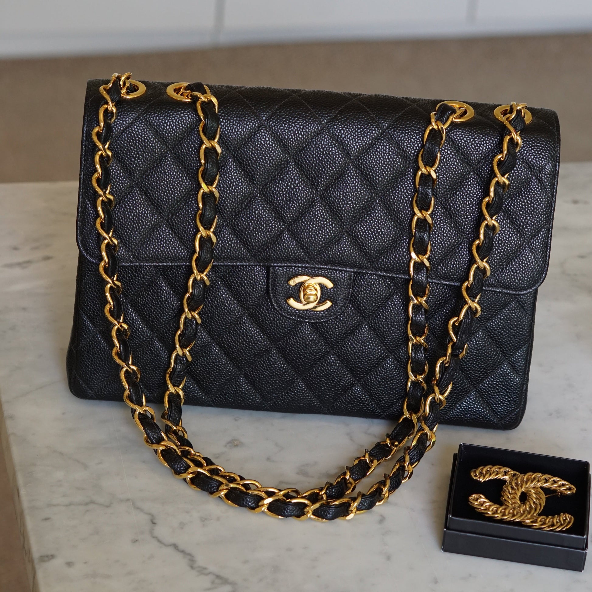 Chanel Jumbo Handbag Bag - Lynora Bags