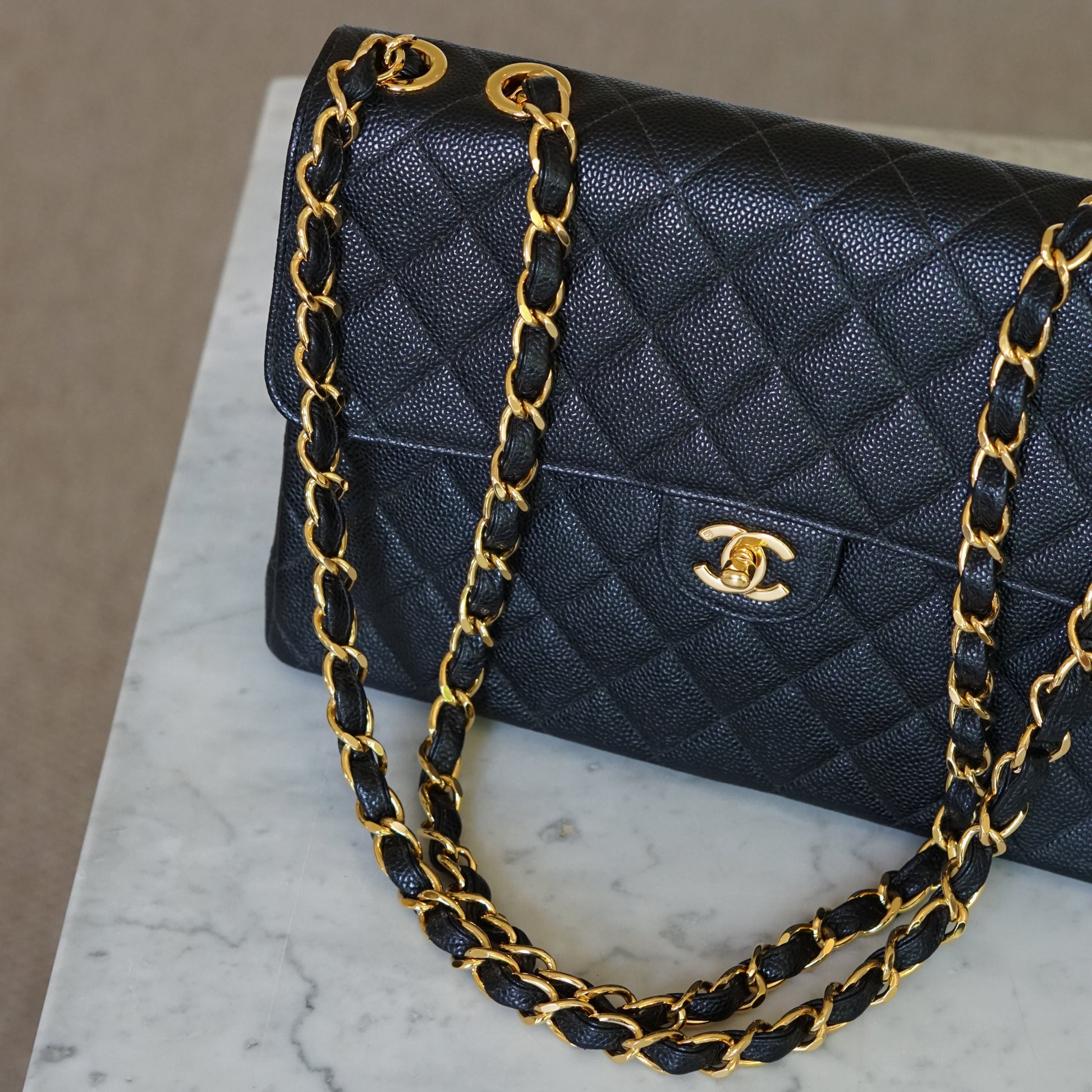 Chanel Jumbo Handbag Bag - Lynora Bags
