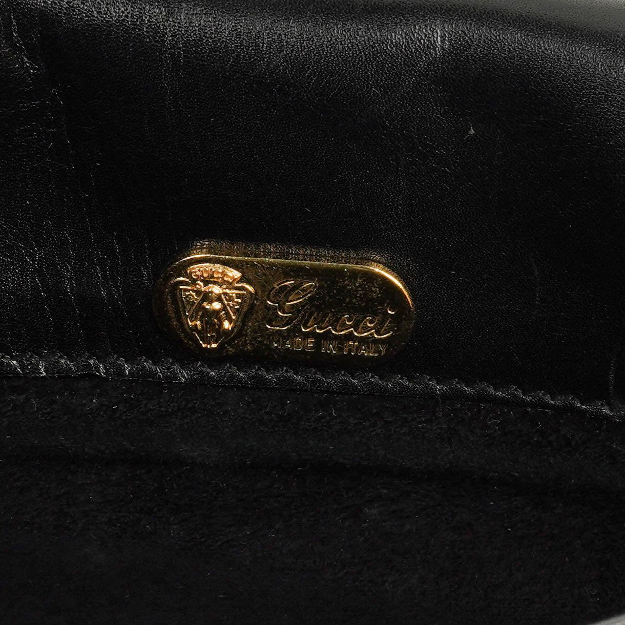 Gucci Black Horsebit 1955 Shoulder Bag