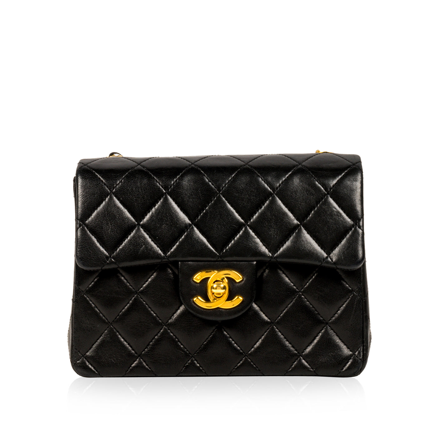Chanel Mini Square Flap Handheld Bag -