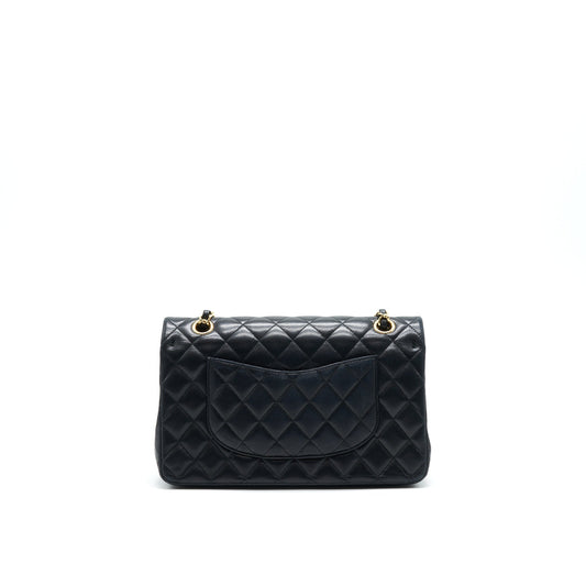 Chanel Classic Double Flap Bag Lambskin Medium Black serial 19