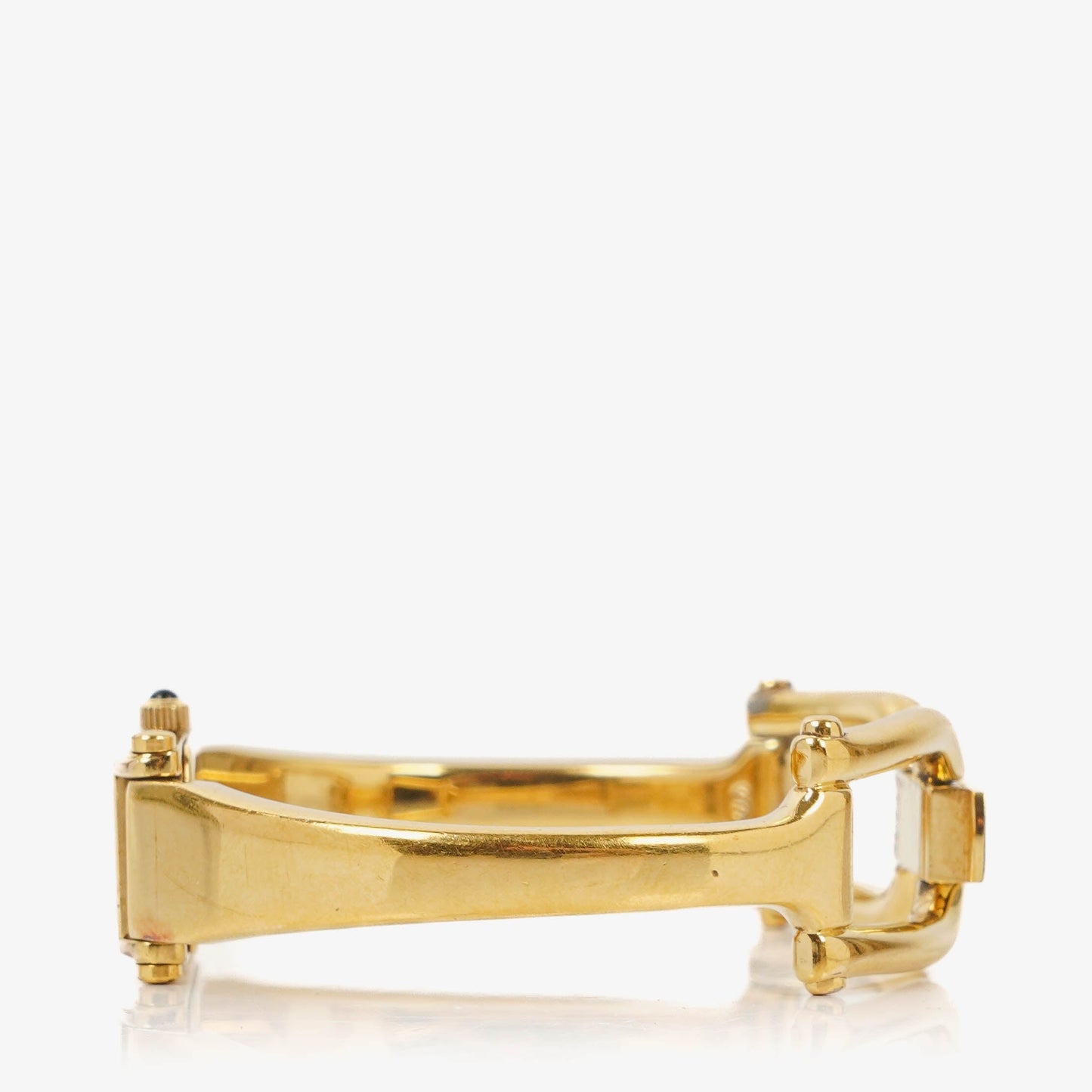 Gucci 1500L Rectangular Stainless Steel Watch