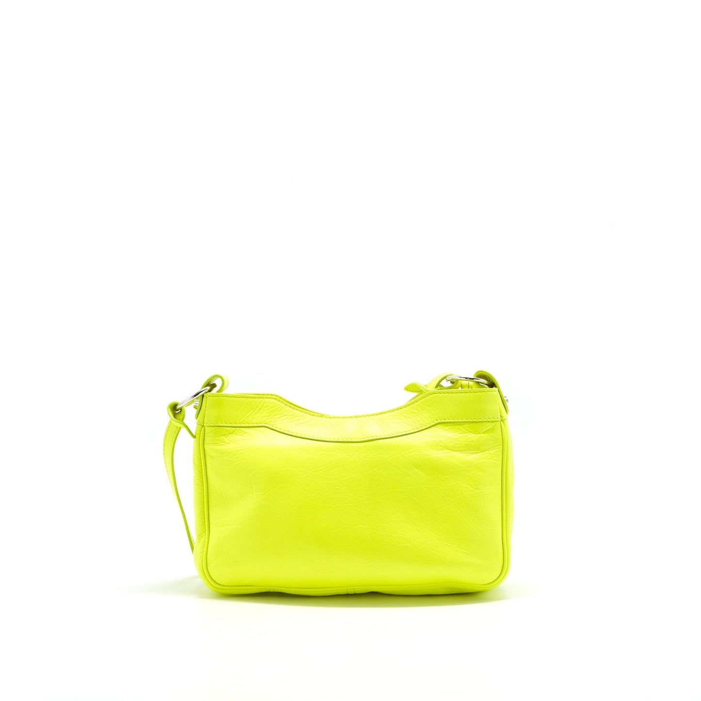 Balenciaga Giant Hip Purse in Hot Yellow