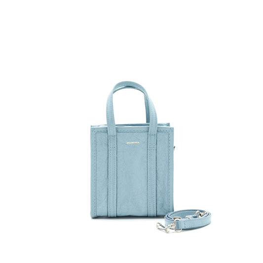 Balenciaga Bazar Shopper light Blue