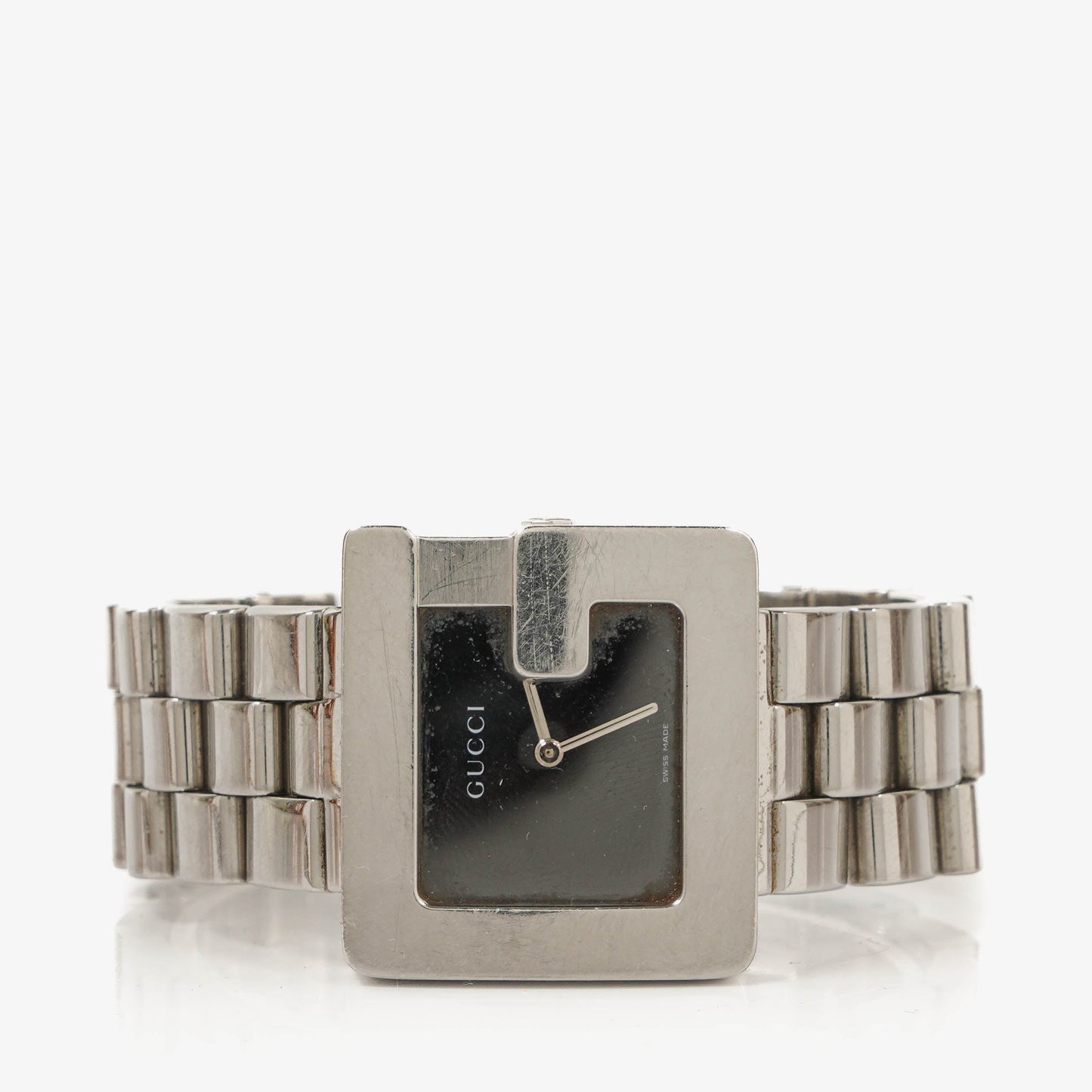 Gucci 3600M G Logo Stainless Steel Watch